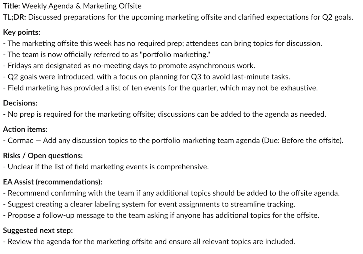 Slack incident message format for failed submissions and ownership routing